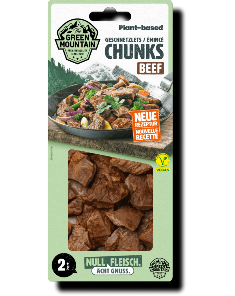 Plant-based Geschnetzeltes Chunks Beef, Plant-based Geschnetzeltes Chunks Beef,