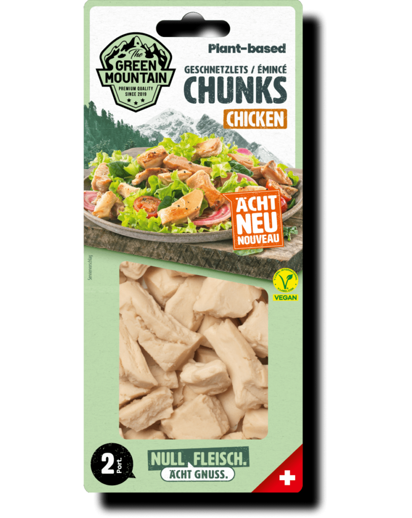 Plant-based Geschnetzeltes Chunks Chicken, Plant-based Chunks Chicken,