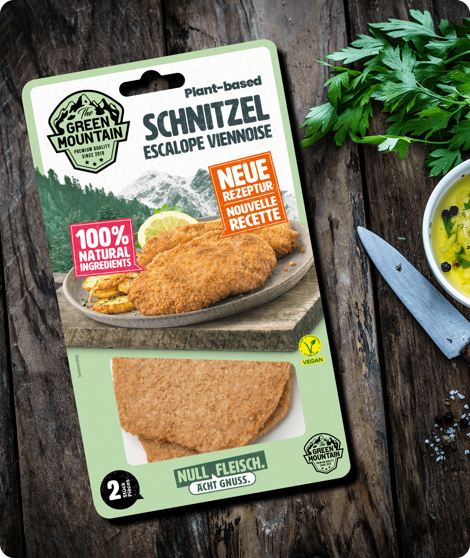 THE GREEN MOUNTAIN Schnitzel