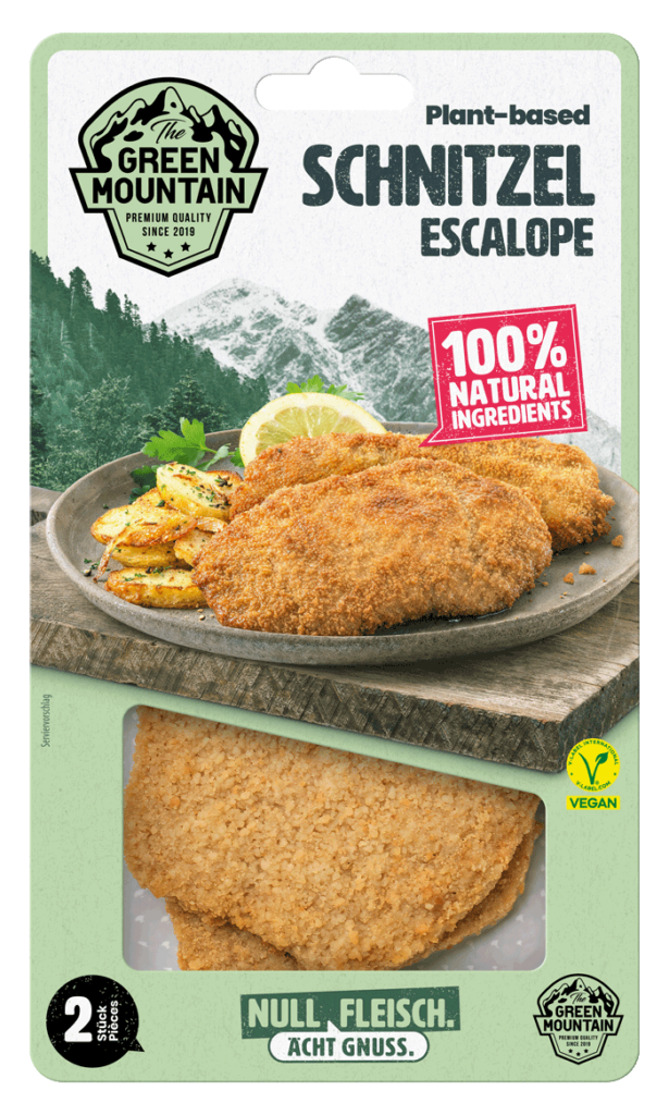 Plant-based Schnitzel, Plant-based schnitzel, Escalope à base de plantes