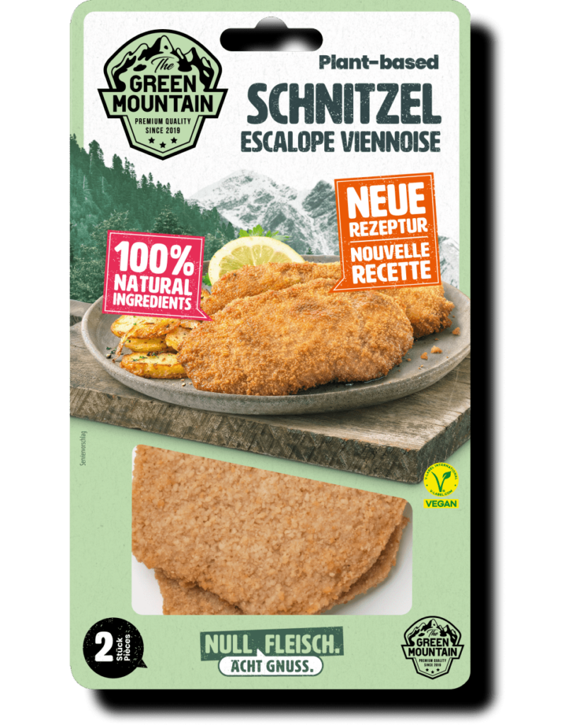 Plant-based Schnitzel, Plant-based schnitzel, Escalope à base de plantes