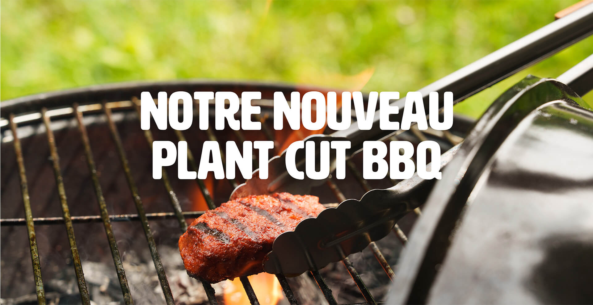Notre nouvelle création végétale façon barbecue